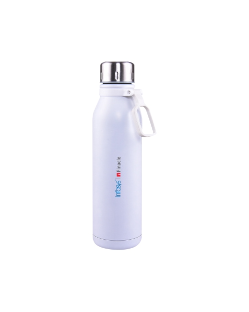 Boston Stainless Steel Sports Water Bottle - White